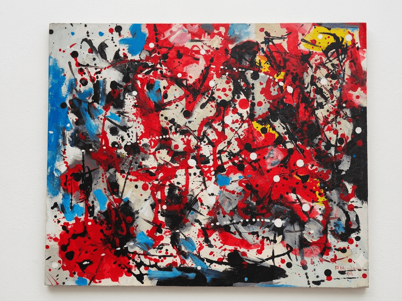 Colores2 - Acrílico sobre madera - 46 x 38 cm